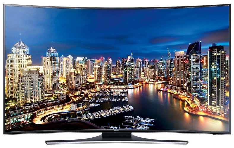 Samsung HU7200 138 cm (55 Zoll) Curved Fernseher (Ultra HD, Triple Tuner, Smart TV)